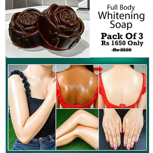 Face & Full Body Whitening Herbal Soap - Guaranteed Results - Mega Mart Official
