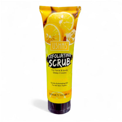 Ushas Face & Body Exfoliating Gel - 300ml - Mega Mart Official