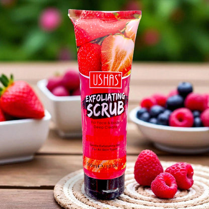 Ushas Face & Body Exfoliating Gel - 300ml - Mega Mart Official